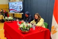 وزيرة الهجرة تلتقي الجالية المصرية في تجمع مصري ضخم في ميلانو 