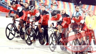120 لاعبا يشاركون في البطولة العربية لدراجات المضمار بالقاهرة