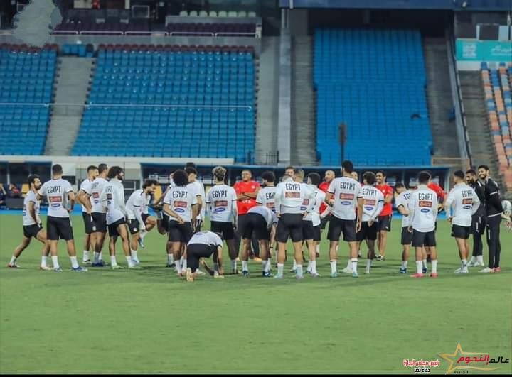 منتخب مصر يختتم تدريباته استعدادًا لمواجهة جيبوتي غدًا