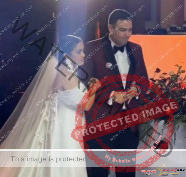 حفل زفاف نجل الإعلامي عمرو أديب