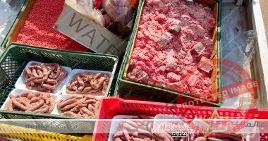 ضبط 151 كيلو جرام من اللحوم الفاسدة في دمياط