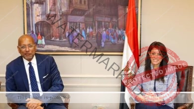 الدكتورة رانيا المشاط  تلتقي نائب رئيس الوكالة الدولية لضمان الاستثمار(MIGA) خلال زيارته لمصر