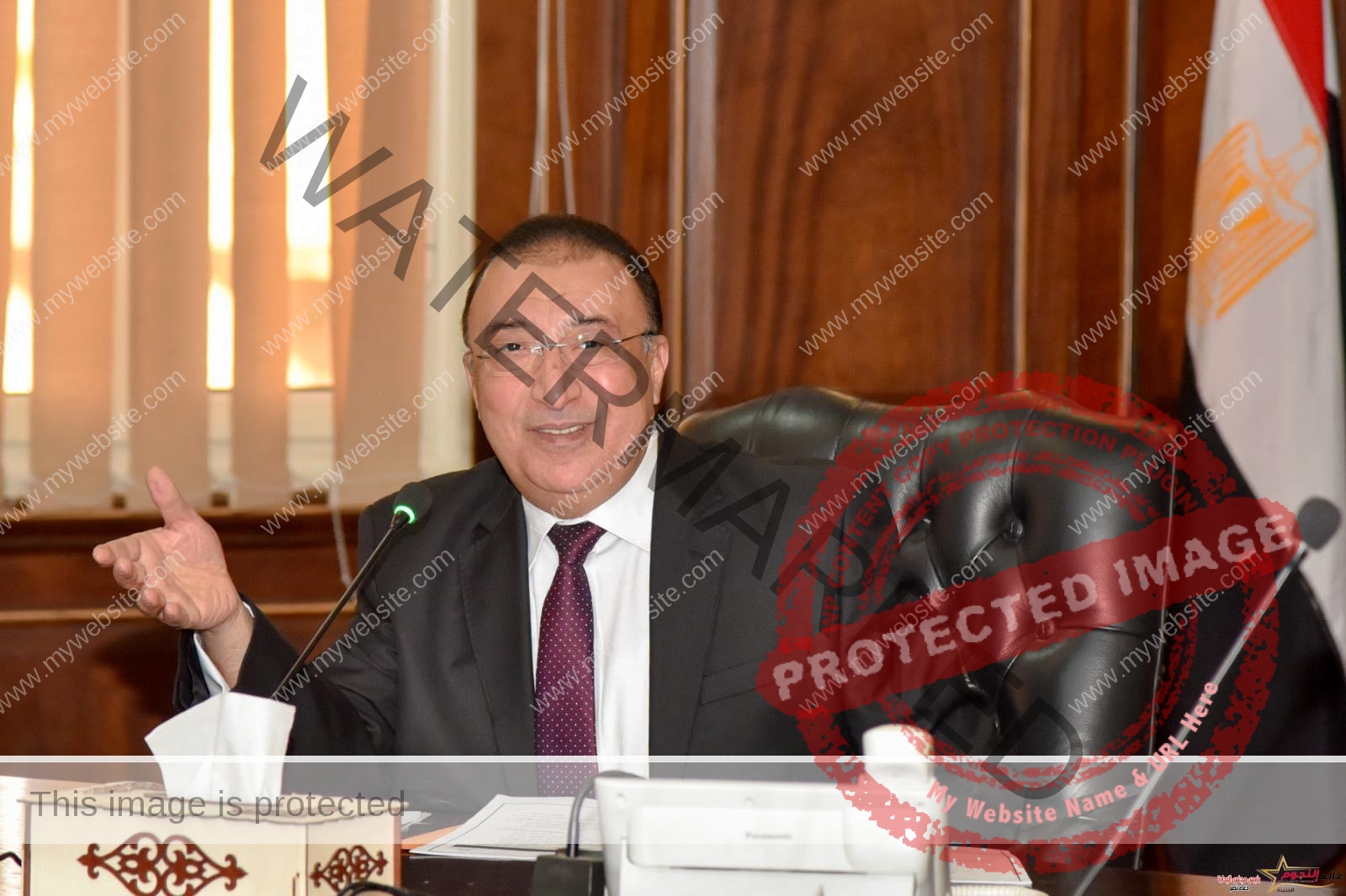 محافظ الإسكندرية يستعرض استعدادات جميع الأجهزة المعنية لاستقبال الانتخابات الرئاسية 2024