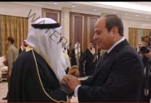 السيسي يقدم واجب العزاء لأمير الكويت في وفاة الشيخ نواف الأحمد