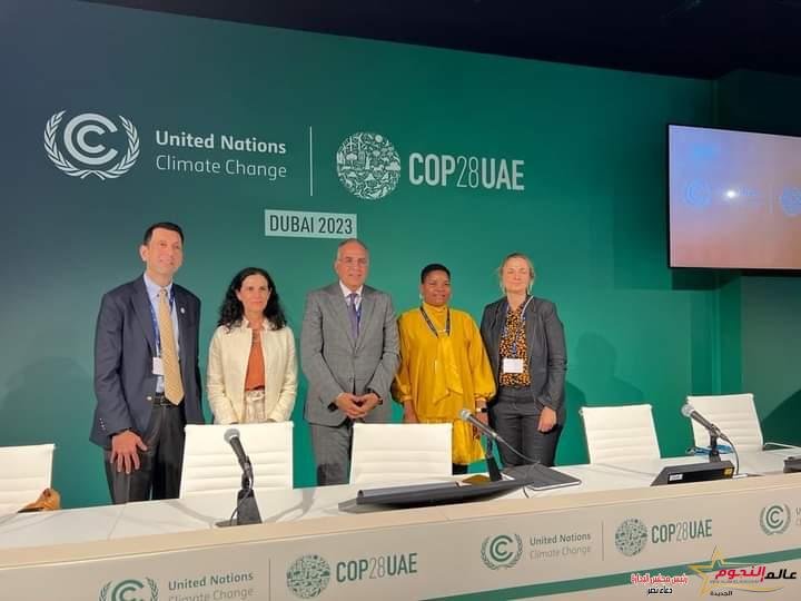 سويلم يشارك في جلسة "تحسين أنظمة المياه والغذاء لصالح الأفراد والمناخ والطبيعة" والمنعقدة بجناح الأمم المتحدة