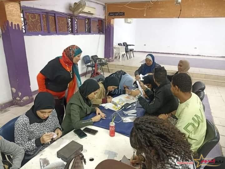 الشباب والرياضة تصل بمبادرة "حرفتك...مهنتك" لمحافظة الجيزة