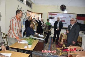 محافظ بورسعيد يتفقد عددا من اللجان الإنتخابية بالمحافظة لمتابعة سير و انتظام العملية الانتخابية