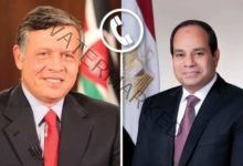 ملك الأردن يهنئ الرئيس السيسي بمناسبة إعادة انتخابه رئيساً لمصر