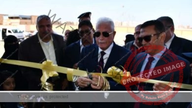 محافظ جنوب سيناء يفتتح تطوير المركز التكنولوجي التمويني بمدينة رأس سدر