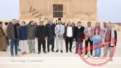 محافظة الفيوم تحتفل بظاهرة تعامد الشمس على قدس أقداس معبد قصر قارون 