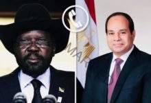 السيسي يتلقي اتصالاً هاتفياً من الرئيس "سلفاكير ميارديت" رئيس جمهورية جنوب السودان