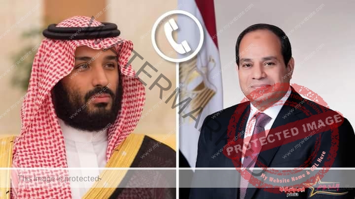 الرئيس السيسي يتلقي اتصالاً هاتفياً من ولي العهد رئيس مجلس الوزراء بالمملكة العربية السعودية