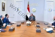 الرئيس السيسي يجتمع مع الدكتور مصطفى مدبولي رئيس مجلس الوزراء