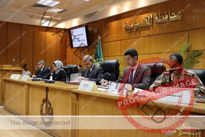 الهجان يعقد إجتماع المجلس التنفيذي للمحافظة لمناقشة خطة المحافظة والمشروعات الجاري تنفيذها 