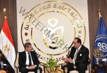 السبكي يلتقي الرئيس التنفيذي لشركة مصر للتأمين بـ العاصمة الإدارية الجديدة 