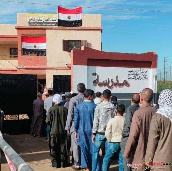 محافظة بور سعيد تشهد إقبال كثيف للمواطنين بحي الجنوب للإلاء بأصواتهم في الانتخابات الرئاسية