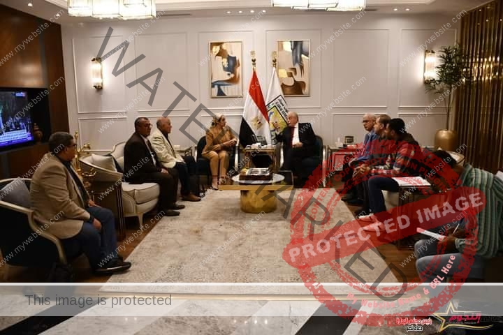 محافظ جنوب سيناء يستقبل رئيس جهاز تعمير سيناء لمناقشة المشروعات الجارية