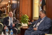 محافظ الإسكندرية يستقبل رئيس بعثة جامعة الدول العربية لمتابعة الانتخابات الرئاسية 2024