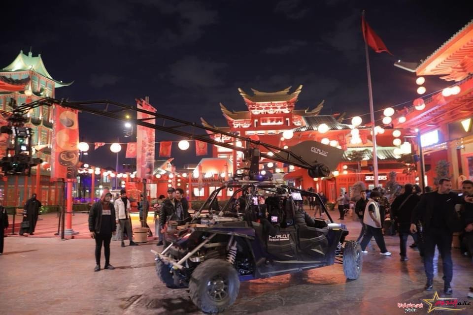 صورة جديدة من كواليس "أولاد رزق3" بإمضاء تركي أل الشيخ