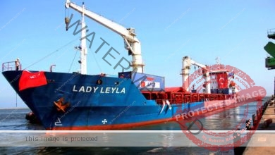 سفينة مساعدات تركية تصل إلى ميناء العريش البحري