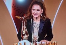 نيللي كريم تحصد جائزة أفضل ممثلة من joy awards
