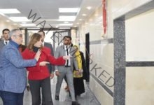 وزيرة الثقافة تتفقد أعمال تطوير ورفع كفاءة قصر ثقافة حلوان تمهيدًا لافتتاحه