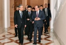 الرئيس السيسي يستقبل السيد "وانج يي" وزير الخارجية الصيني 