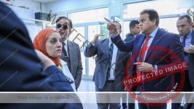 وزير الصحة يتفقد أعمال التطوير الجارية بمستشفى الشيخ زايد المركزي