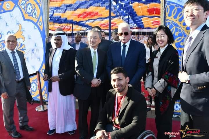 محافظ جنوب سيناء يدعو السفير اليابانى على مأدبة غداء بدوى تضم كافة اطياف المجتمع السيناوى