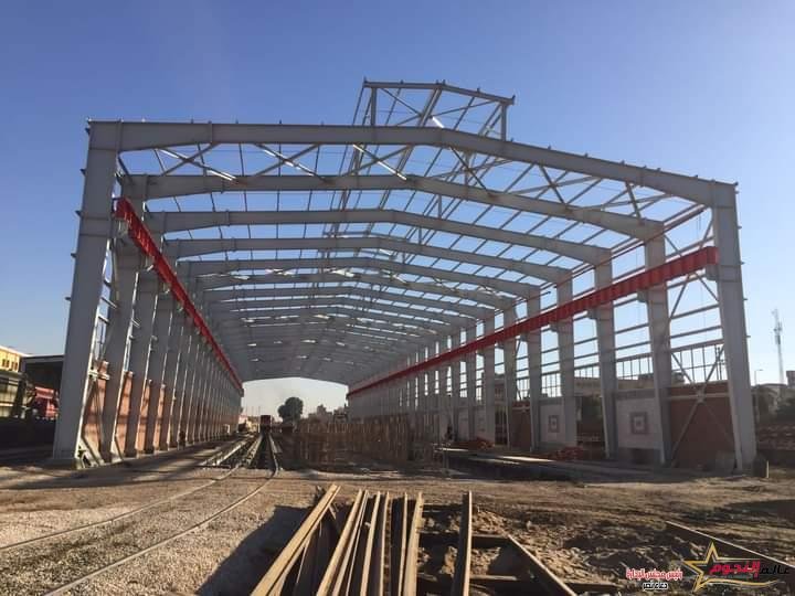 وزير النقل يتفقد ورش أسوان للسكك الحديدية لمتابعة أعمال الصيانة