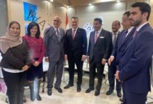 وزير السياحة والآثار يلتقي مجموعة من من السفراء العرب المعتمدين في إسبانيا