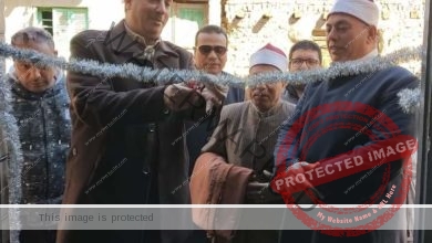 محافظ بني سويف ينيب رئيس مدينة إهناسيا لافتتاح مسجد عزبة نصر متولي بعد أعمال الصيانة والتطوير