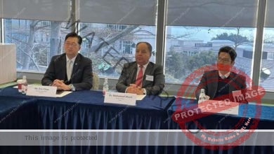 وزير المالية فى لقاء مع ممثلي «Cyperport» أكبر مجمع أعمال تكنولوجي بهونج كونج
