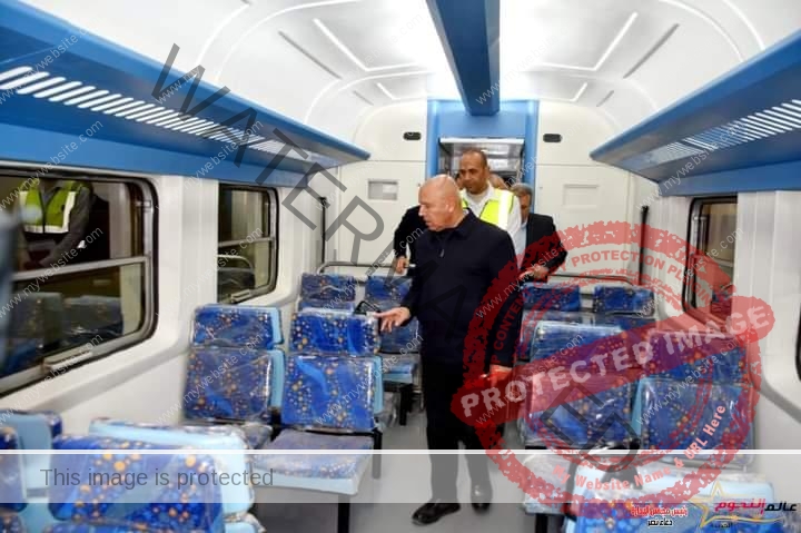 وزير النقل يتفقد ورش كوم ابو راضى ببني سويف لمتابعة اعمال تطوير وتاهيل وتحديث عربات القطارات