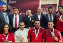 وزير الرياضة يُثني على أداء أبطال مصر في الدوري العالمي للكاراتيه