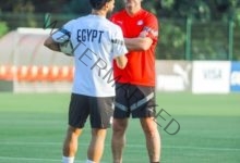 معنويات مرتفعة وروح عالية بتدريبات المنتخب المصري فى ابيدجان