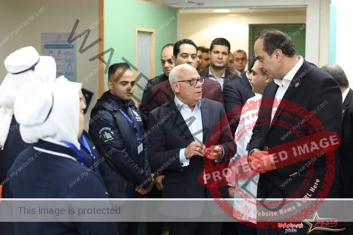 رئيس هيئة الرعاية الصحية في زيارة ميدانية إلى محافظة بورسعيد