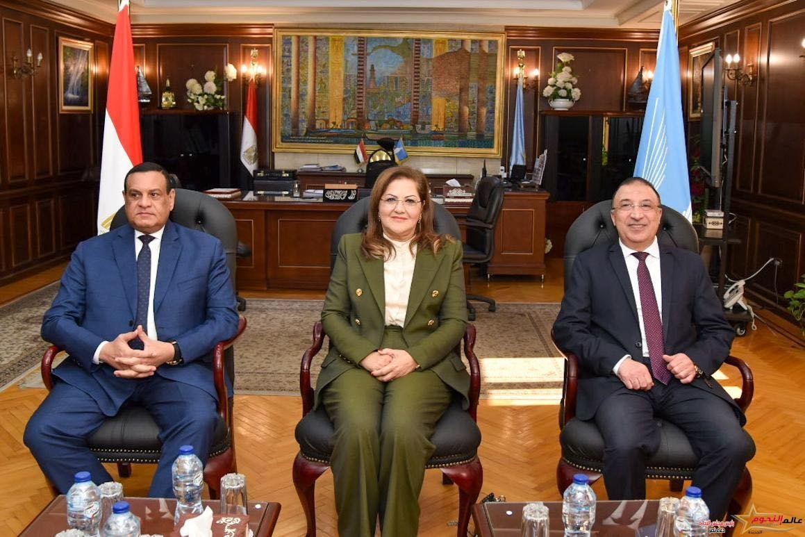 محافظ الإسكندرية يستقبل وزيرا التخطيط والتنمية المحلية على هامش زيارتهما لتفقد عدد من المشروعات التنموية