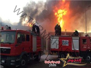 الحماية المدنية تسيطر على حريق نشب داخل مصنع مواسير بالمنطقة الصناعية الثالثة بمدينة العاشر من رمضان