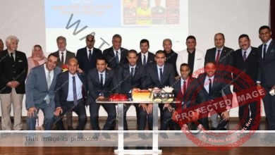 وزير الشباب والرياضة يُكرم الحكام المصريين المشاركين في بطولة كأس الأمم الأفريقية بكوت ديڤوار
