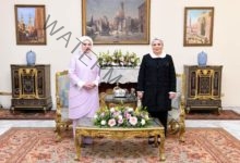 انتصار السيسي: زيارة غالية وخطوة عزيزة للسيدة التركية الأولى على أرض مصر