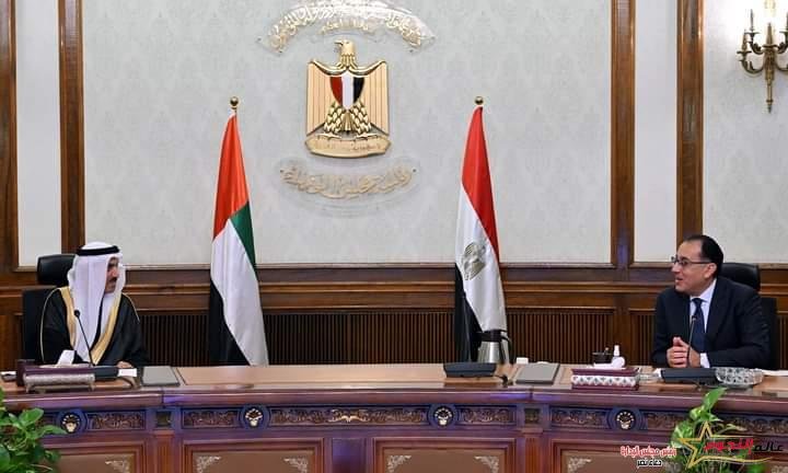 رئيس الوزراء يلتقي رئيس المجلس الوطني الاتحادي الإماراتي والوفد المرافق له
