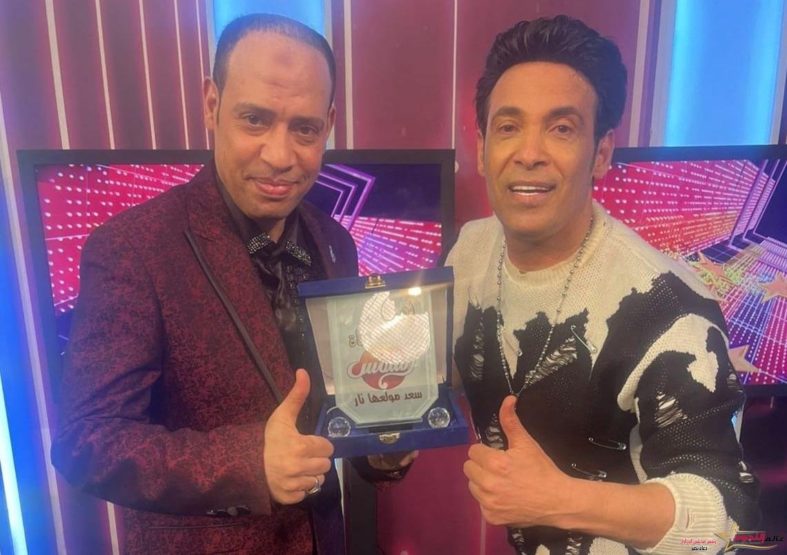المطرب أشرف مزيكا ضيف سعد الصغير فى سعد مولعها نار
