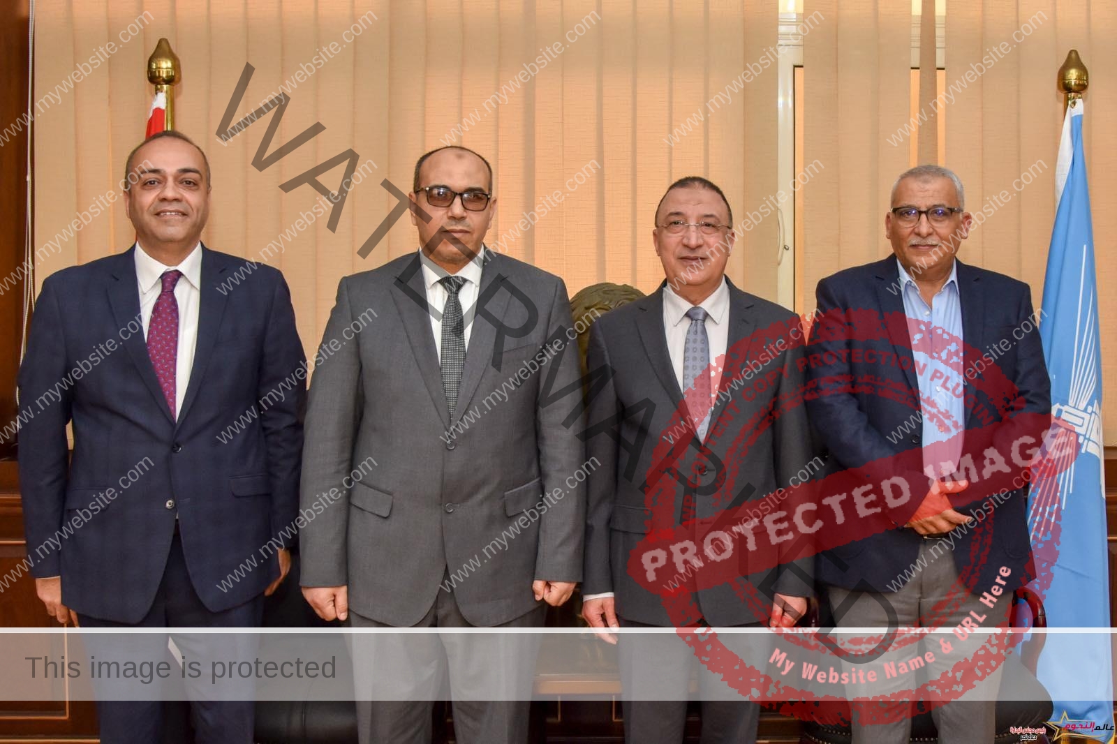 محافظ الإسكندرية يتابع مع رئيس شركة بتروجاس الإسكندرية مدى توافر أسطوانات البوتاجاز