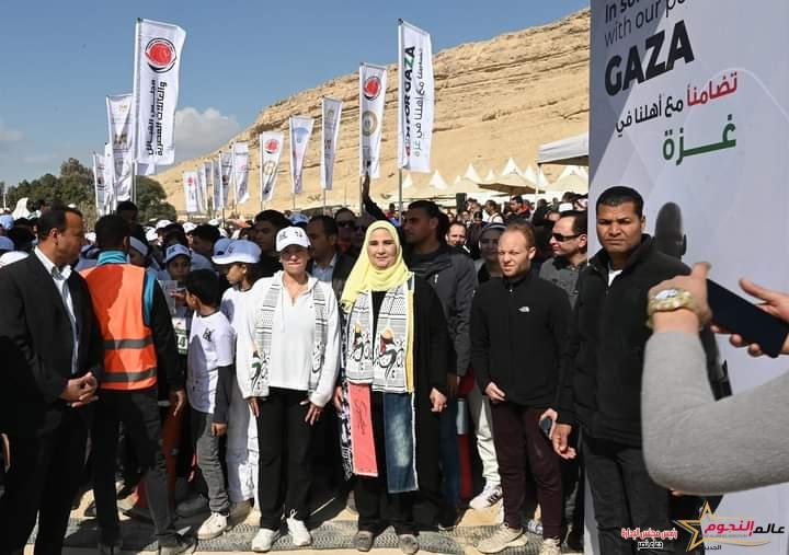 القباج تطلق ماراثون " من مصر إلى غزة" الخيري تحت عنوان " تضامنا مع أهلنا في غزة" بالتعاون مع مجلس القبائل والعائلات المصرية