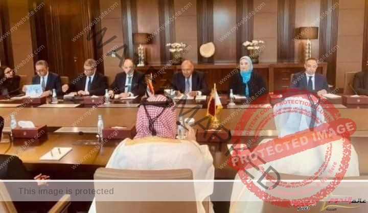 وزير التجارة والصناعة يشارك بأعمال الدورة الخامسة للجنة العليا المشتركة بين مصر وقطر