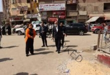 محافظ القليوبية يتفقد أعمال تطوير ورصف طريق ابو حشيش بمدينة بنها