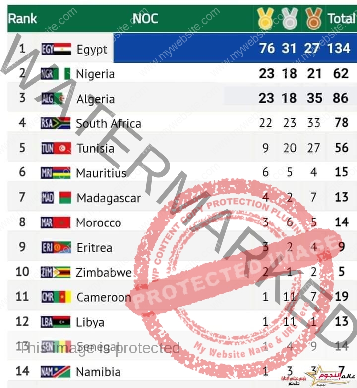 وزير الشباب والرياضة يثني على نتائج البعثة المصرية بدورة الألعاب الأفريقية بغانا