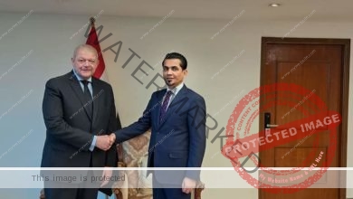 السفير المصري في بغداد يلتقي مع وزير النقل العراقي
