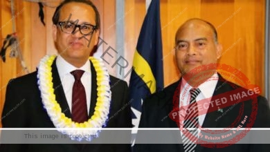 السفير المصري لدى استراليا يقدم أوراق اعتماده سفيراً غير مقيم لدى حكومة ناورو